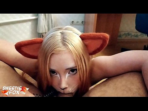 ❤️ Kitsune slikke dick en cum yn har mûle ☑ Fucking video  by ús fy.analytik24.ru ❤